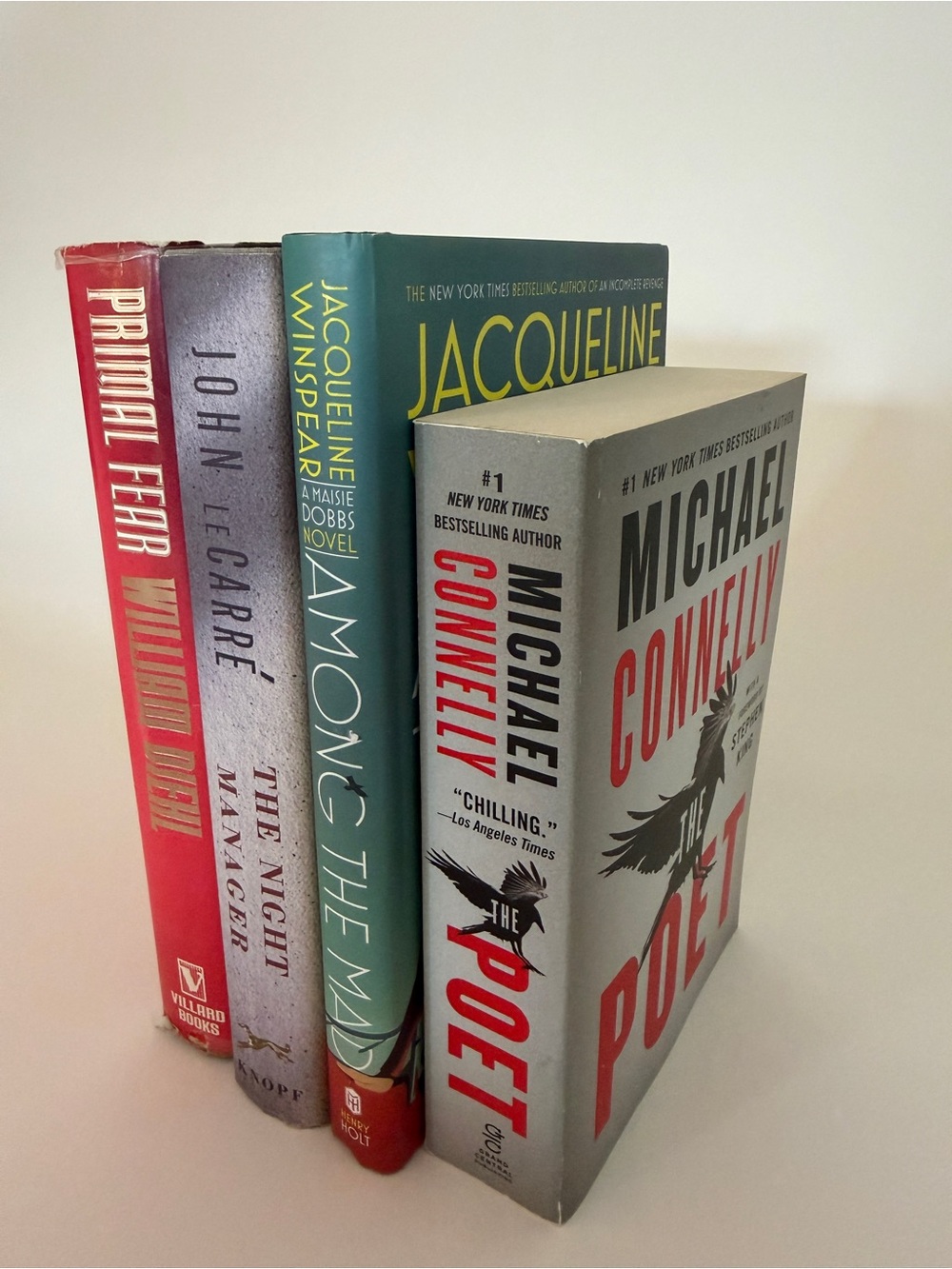 Bestselling Mystery & Crime Thriller 4-Book Lot